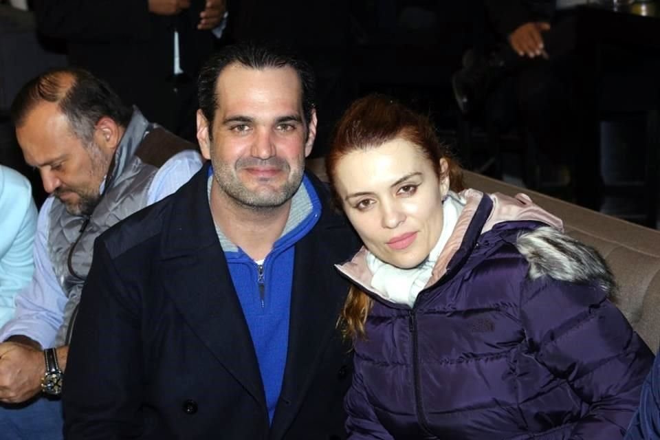 Adolfo de la Fuente y Alejandra Romo