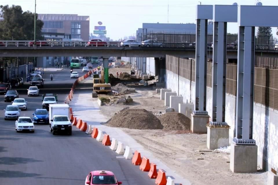 Se interrumpió el abasto de acero, el cual conforma la estructura del segundo piso construido sobre la Ermita Iztapalapa.