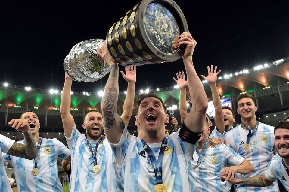 La 'Pulga' ganó en el verano pasado su primera Copa América con Argentina.