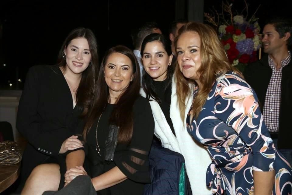 Analía Angulo, Myriam Gutiérrez, Margarita Salcido y Alejandra Torres
