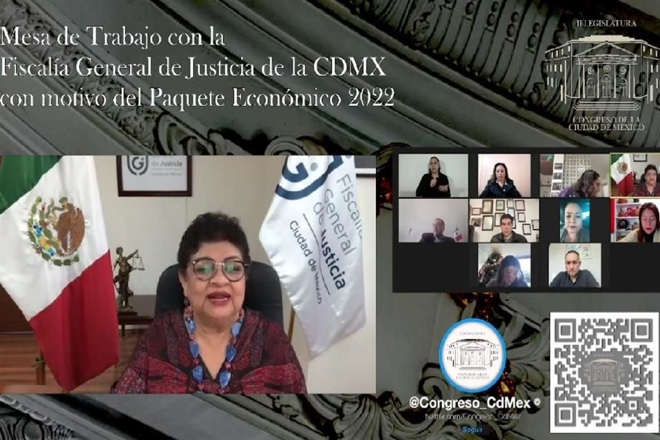 En mesa de trabajo por presupuesto, la titular de la FGJ aseguró que los dictámenes que sostendrán las acusaciones que presentaron por desplome de L12 del Metro son científicamente irrefutables.