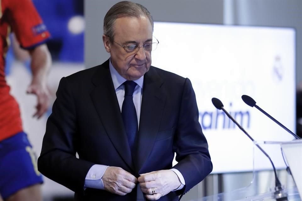 Florentino Pérez aseguró que los jóvenes cada vez tienen menos interés en el futbol.