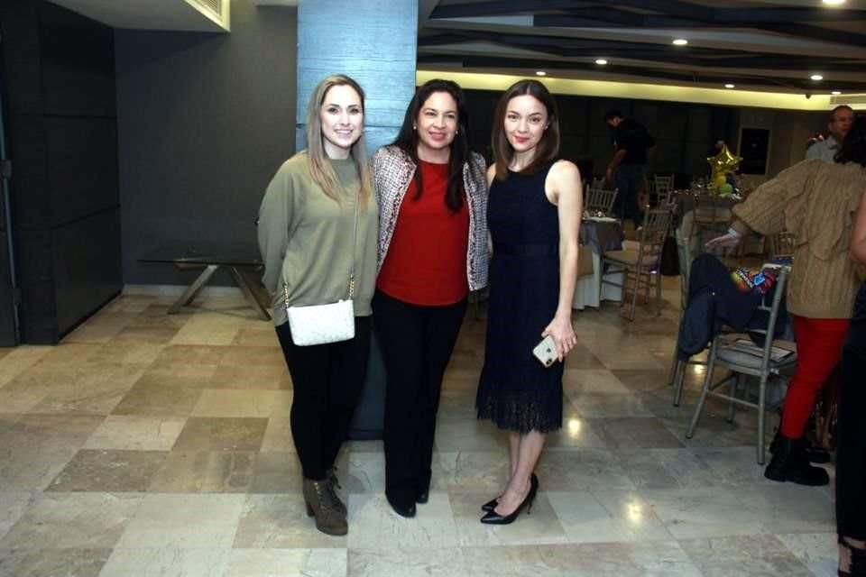 Azalea Díaz de León, Ivone Escalona y Dina Rodríguez