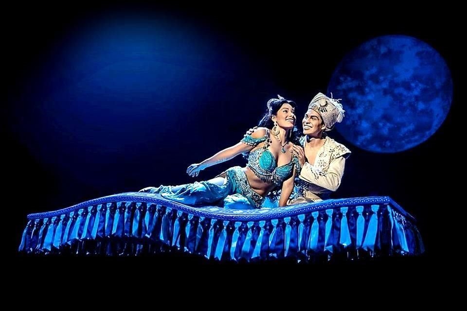 'Aladdín' de Disney on Broadway en el Teatro Telcel de la CDMX.