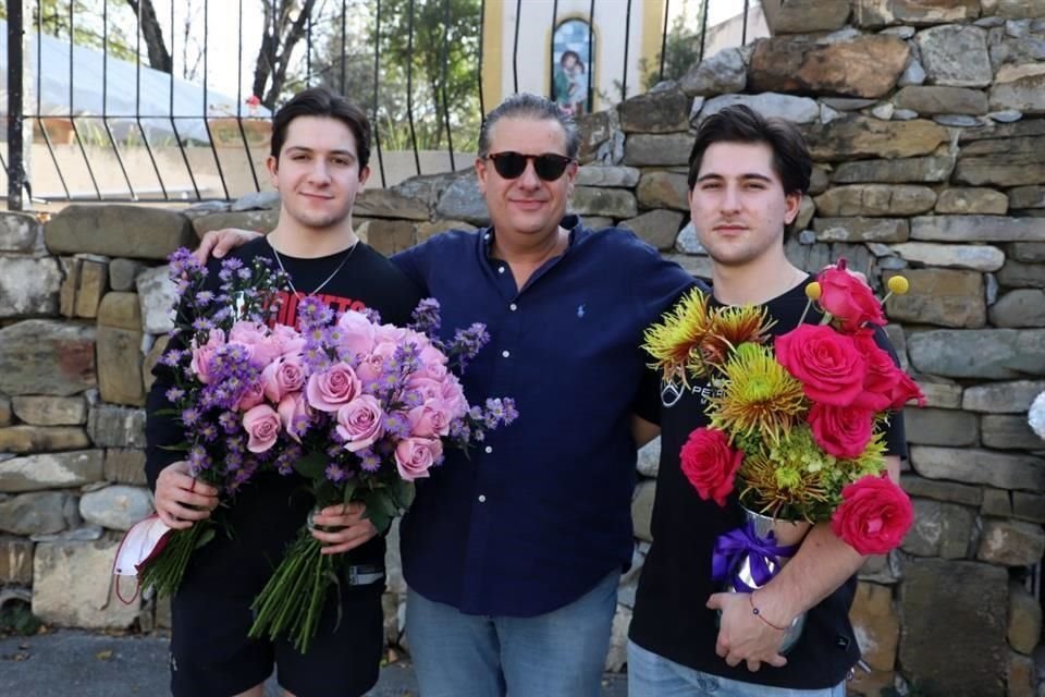 Marcelo Garza, Abelardo Garza y Abelardo Garza