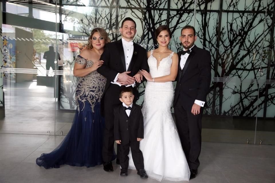 Yajaira Acosta, Fabián González López, Karenny Lizbeth Martínez Garza, Juan de Dios Martínez y Juan Carlos Martínez