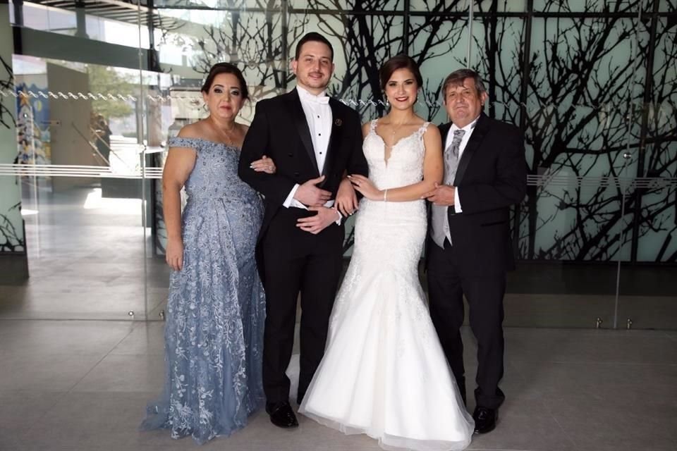 Ada Alicia Garza García, Fabián González López, Karenny Lizbeth Martínez Garza y Juan Martínez García