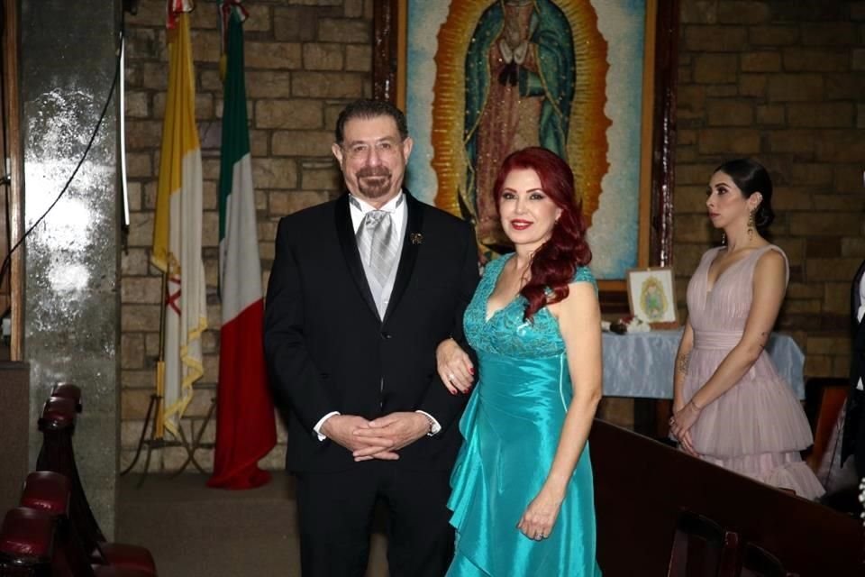 Fernando González González y María Elena López de González