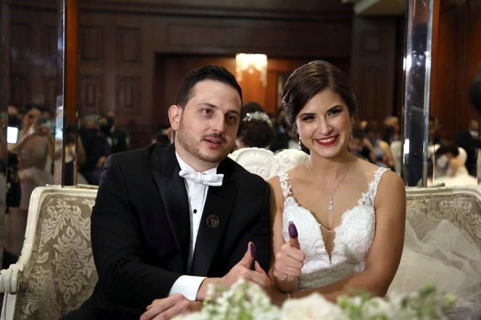 Fabián González López y Karenny Lizbeth Martínez Garza