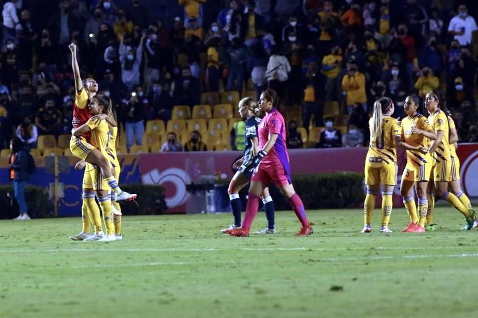 Tigres Femenil se clasificó a su séptima Final en fila; sólo se ha perdido la del primer torneo que se disputó en la historia de la Liga MX Femenil.