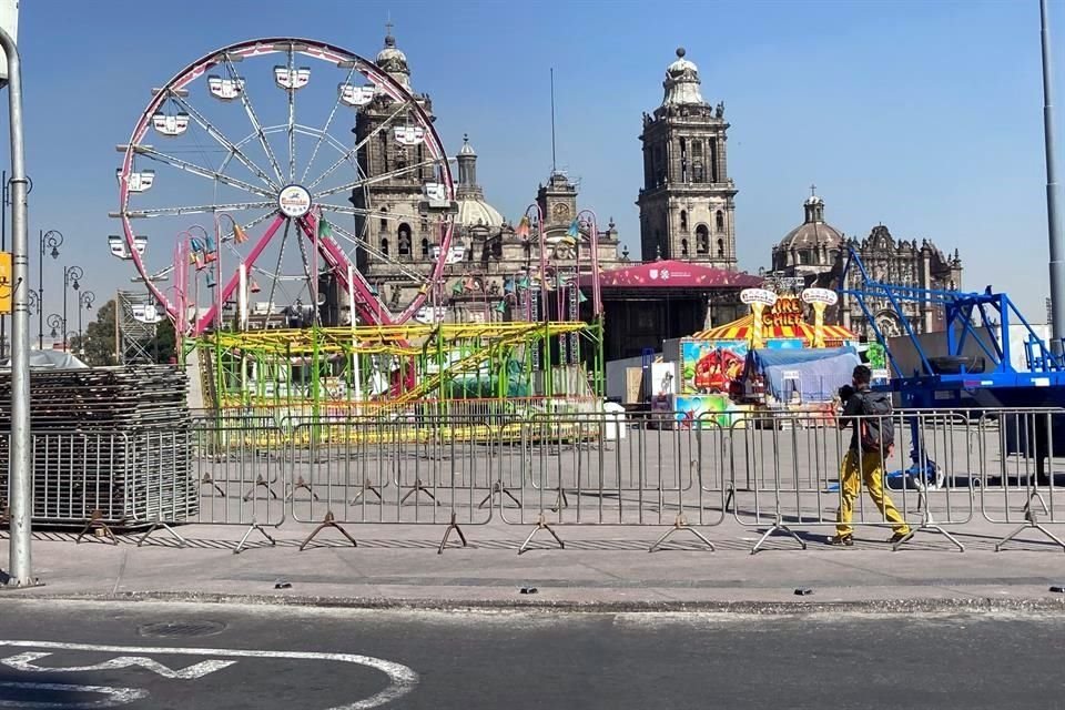 '(La feria navideña) Está prácticamente pensada a favor de los niños y niñas de la Ciudad', dijo Suárez del Real.