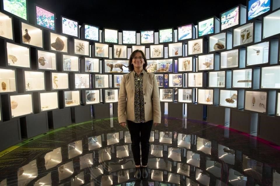 Susana Magallón, bióloga y directora del Instituto de Biología de la UNAM, es responsable del espacio.