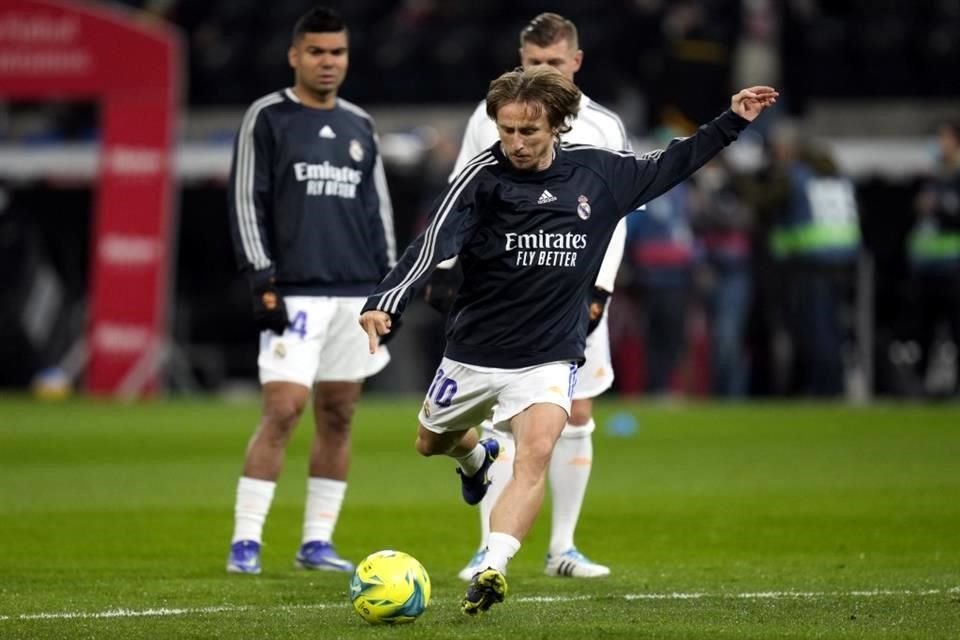 Luka Modric se perderá el duelo del próximo domingo ante el Cadiz.