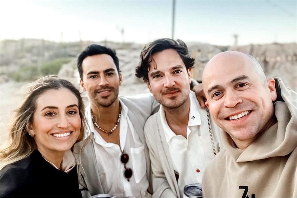 Noelle Bermúdez, Elías Gochicoa, Baptiste Demay y Miguel Mosqueda