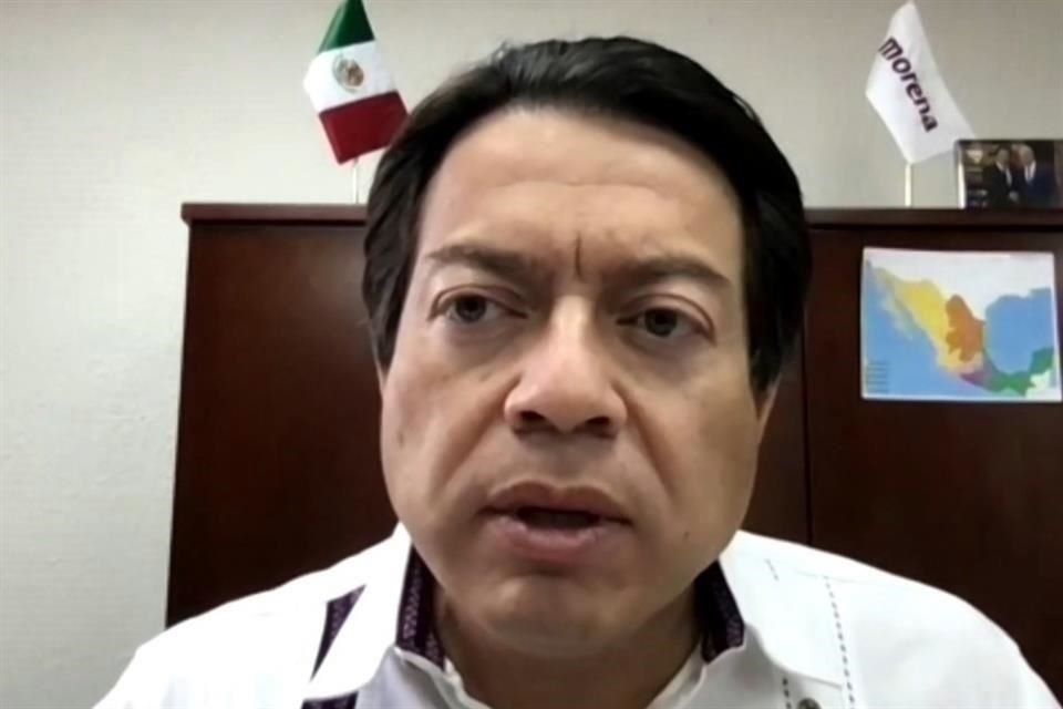 Mario Delgado, dirigente nacional de Morena.