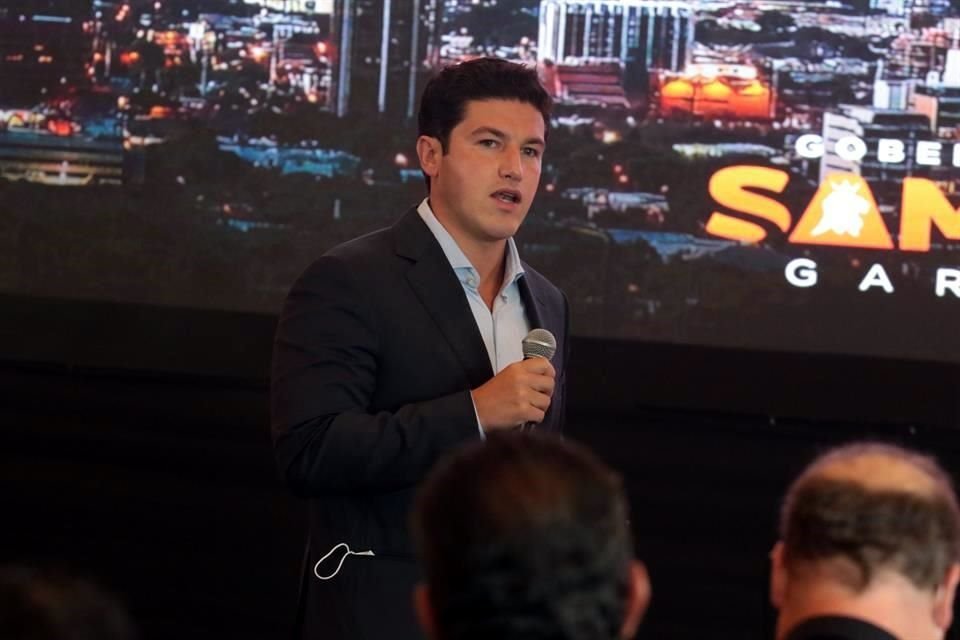 Samuel García, candidato de MC a la Gubernatura.