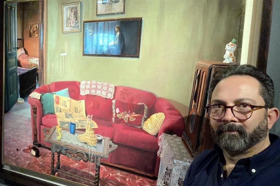 Con escenarios llenos de nostalgia, el artista regiomontano Mauricio Gattás presentará su exposición retrospectiva 'Pintura, pintura', que abre mañana a las 20:00 horas, en la Nave Generadores.
