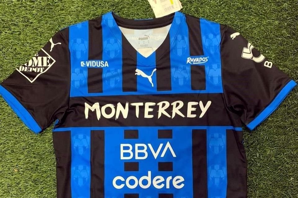Éste es el jersey que circula como el nuevo de Rayados.