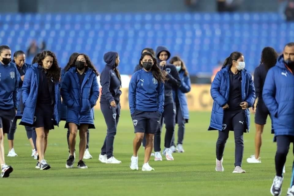 Las jugadoras se enfrentaron a Tigres Femenil apenas unos días antes en la final de la Liga Mx Femenil.