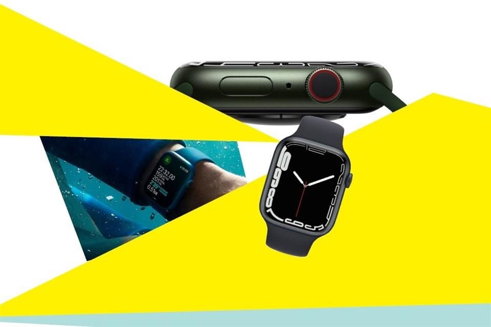 El Apple Watch Series 7 ha reducido los biseles para sacarle un mayor provecho a la pantalla para mejorar la experiencia.