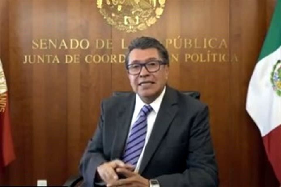 Para el líder de Morena en Senado, Ricardo Monreal, es difícil que diputados de Oposición respalden reforma eléctrica de AMLO el domingo.