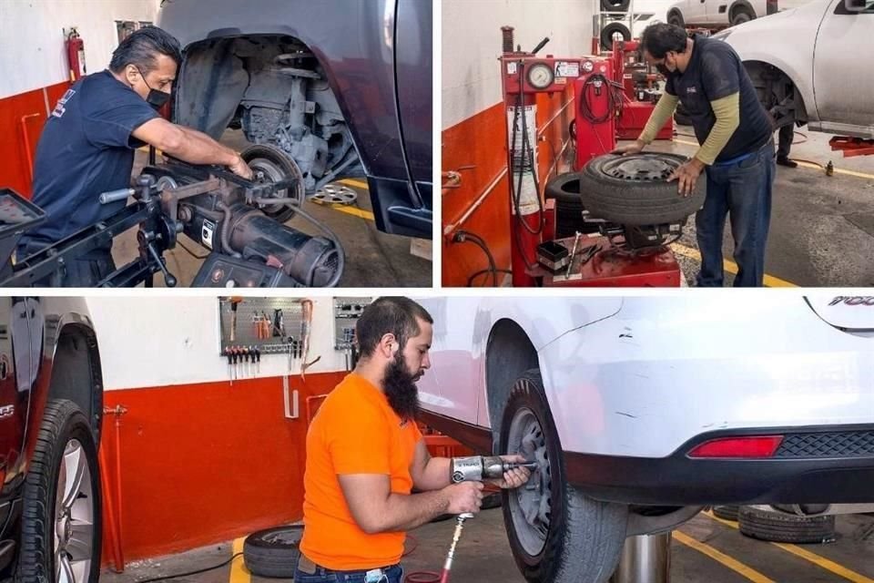 Contamos con reparación de suspensión, frenos, amortiguadores y mecánica rápida con la mejor mano de obra calificada.