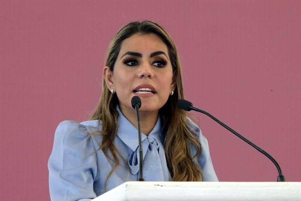 La Gobernadora del estado de Guerrero, Evelyn Salgado.