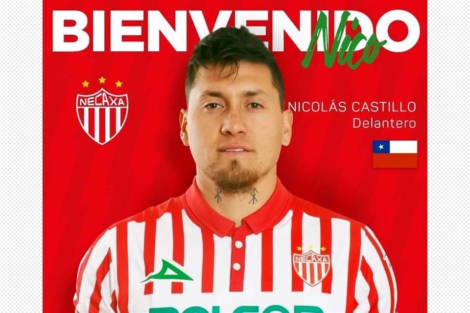 Castillo jugará con el Necaxa.