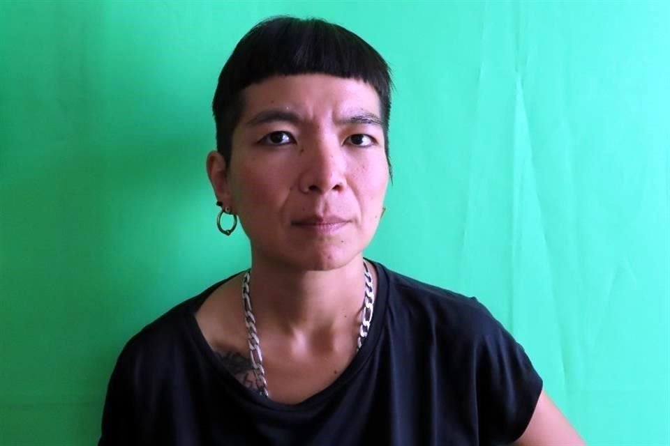 NAOMI RINCÓN GALLARDO. Su práctica se relaciona con la investigación de culturas mesoamericanas y se nutre de ellas.