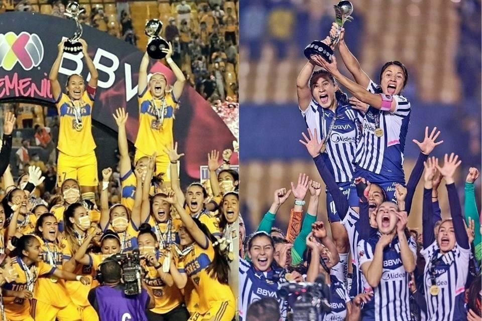 Tigres Femenil y Rayadas tienen 'robada' la Liga MX Femenil.