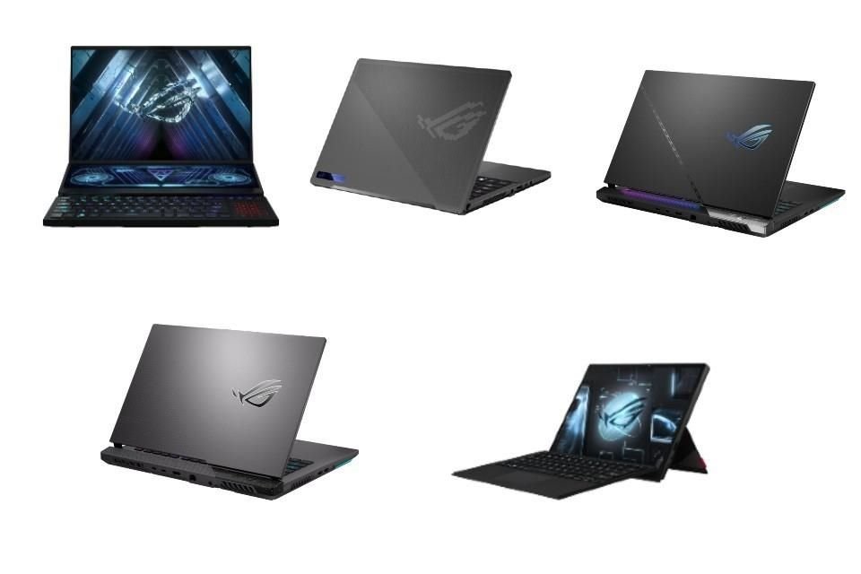 Entre los modelos más destacados se encuentran ROG Zephyrus Duo 16 y ROG Flow Z13.