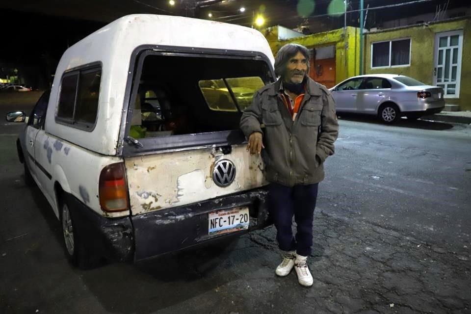 Antonio Encarnación Rodríguez 'El Indio', ex habitante de la Ciudad Perdida de Tacubaya.
