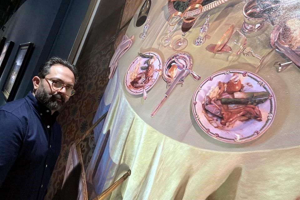 El artista plasma con realismo escenas hogareñas e íntimas.