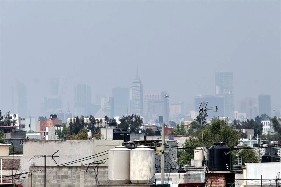 El ozono en CDMX no cede.