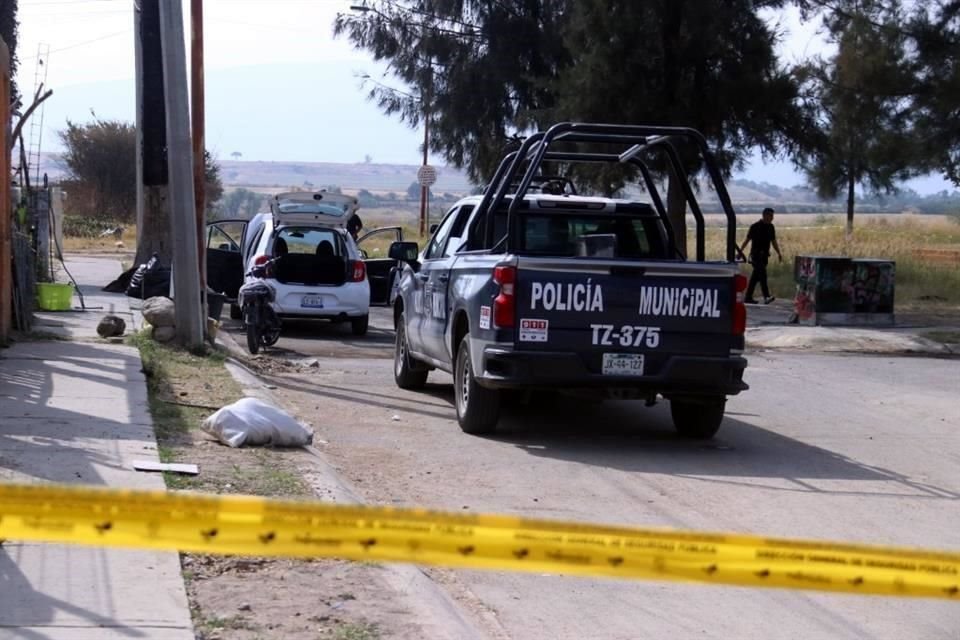 Un hombre fue asesinado en el Fraccionamiento Hacienda de Santa Fe, en Tlajomulco.