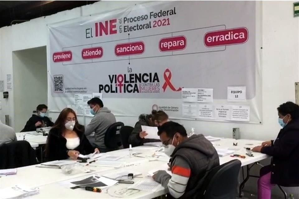 El centro de validación de firmas ubicado en Mixcoac, en la Ciudad de México.