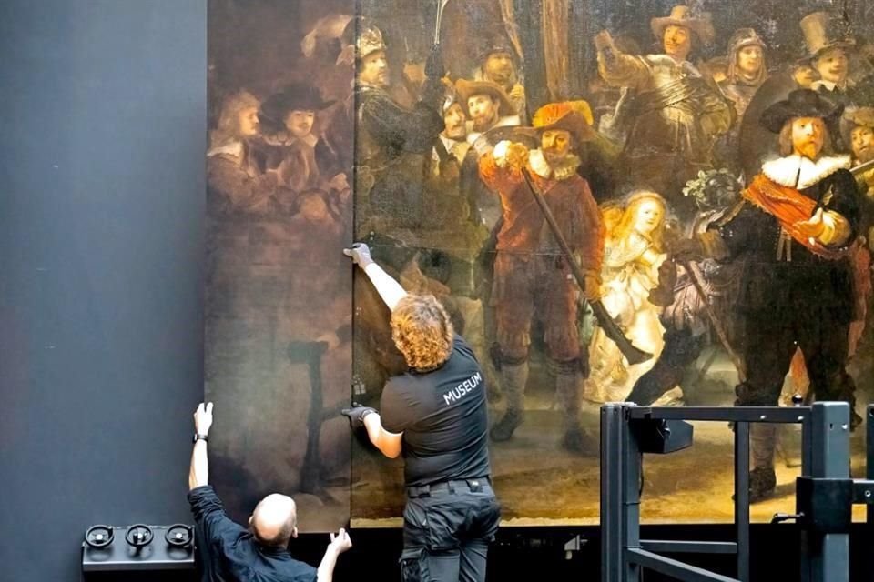 Especialistas reconstruyeron el fragmento recortado en el siglo 18.