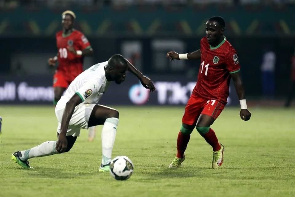 Senegal no está dominando como se esperaba.