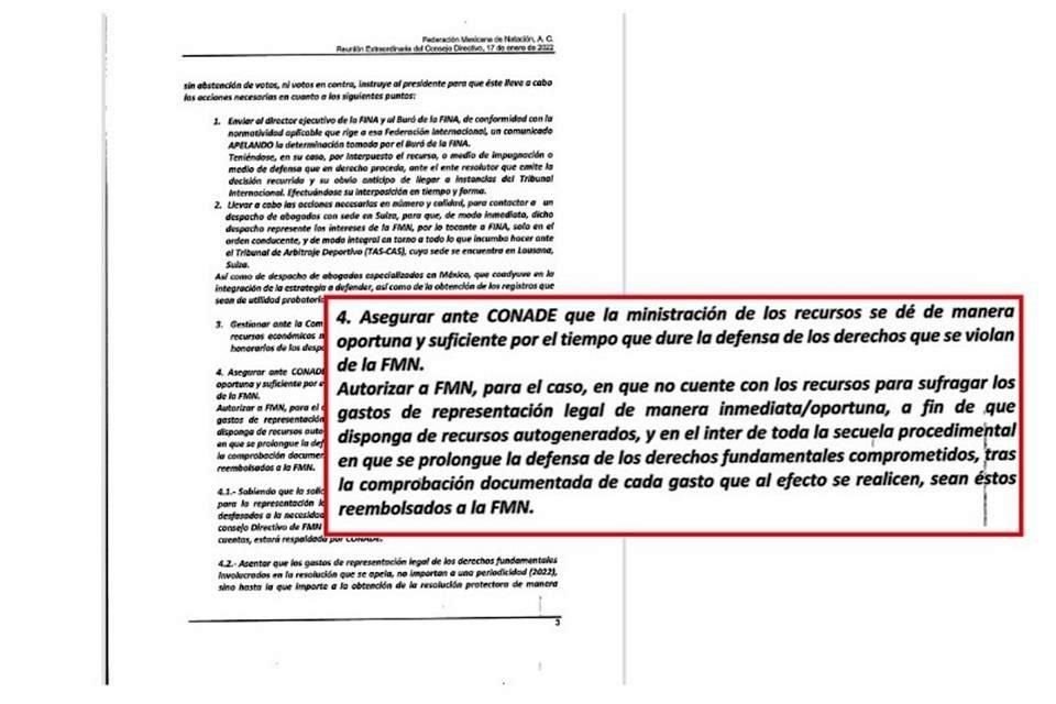 Todorov pidió recursos a la Conade para su defensa.