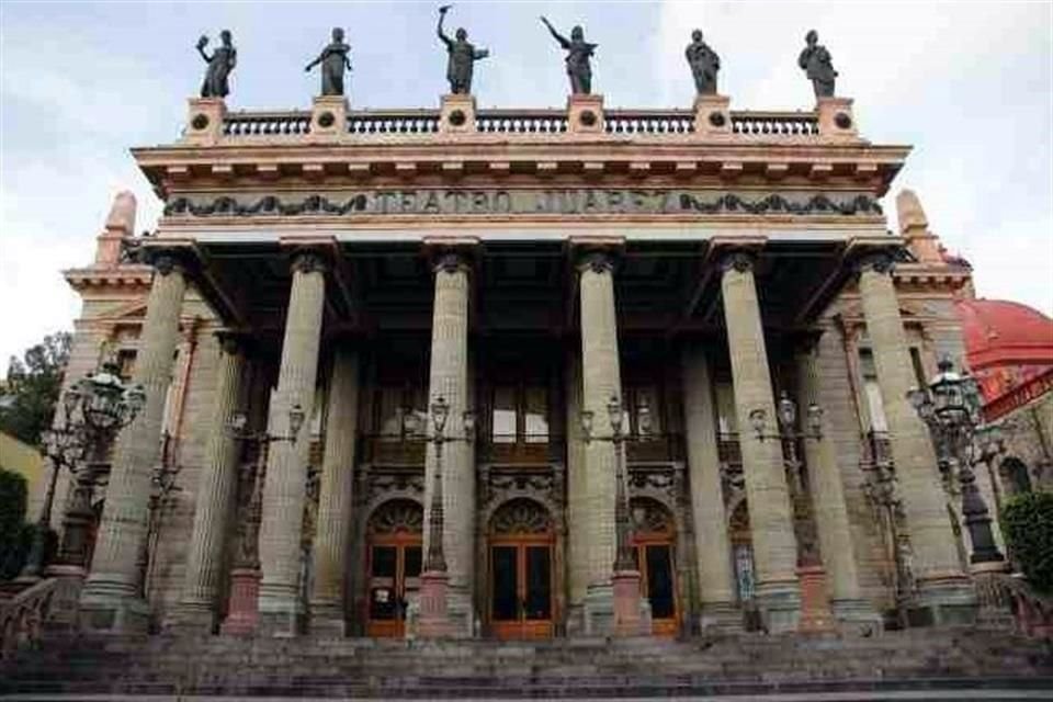 El Teatro Juárez es uno de los foros neurálgicos del Cervantino.