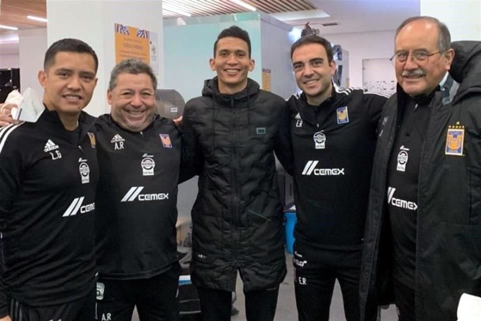 El defensa Francisco Meza se despide de Tigres y viajará a Colombia para continuar con su rehabilitación en el club Independiente Santa Fé.