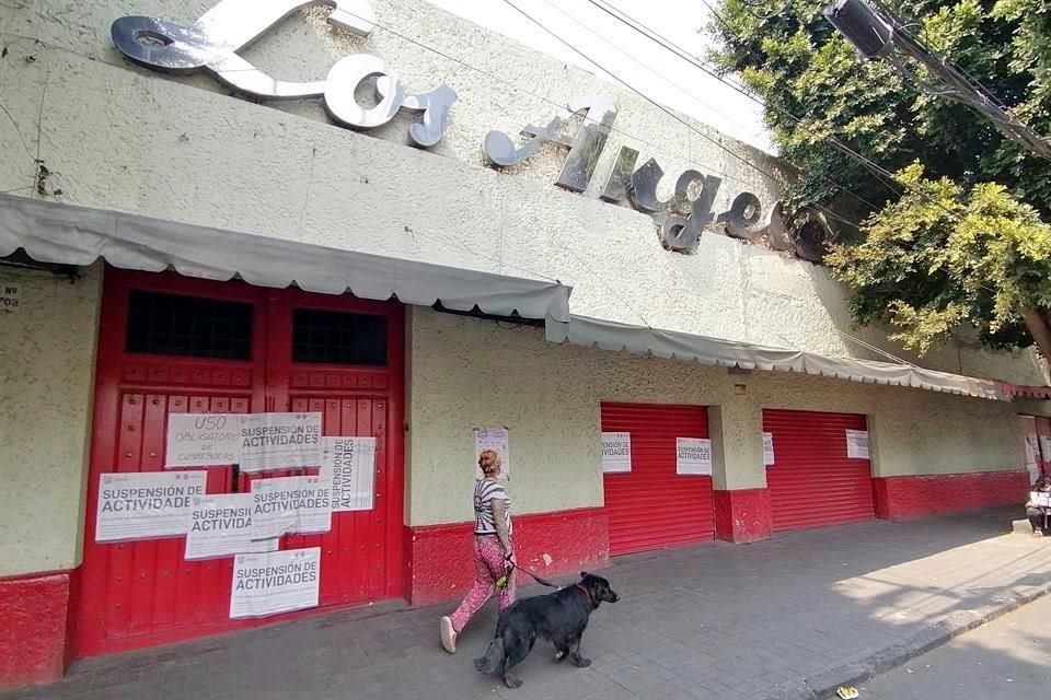 La Cuauhtémoc suspendió el Salón Los Ángeles, en la Guerrero, por no tener programa de Protección Civil ni contar con permiso de giro mercantil vigente.