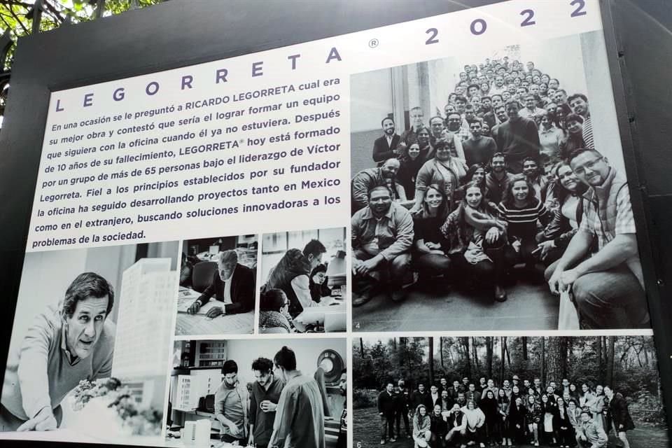 Se presentan obras realizadas por Ricardo Legorreta lo largo de 50 años.