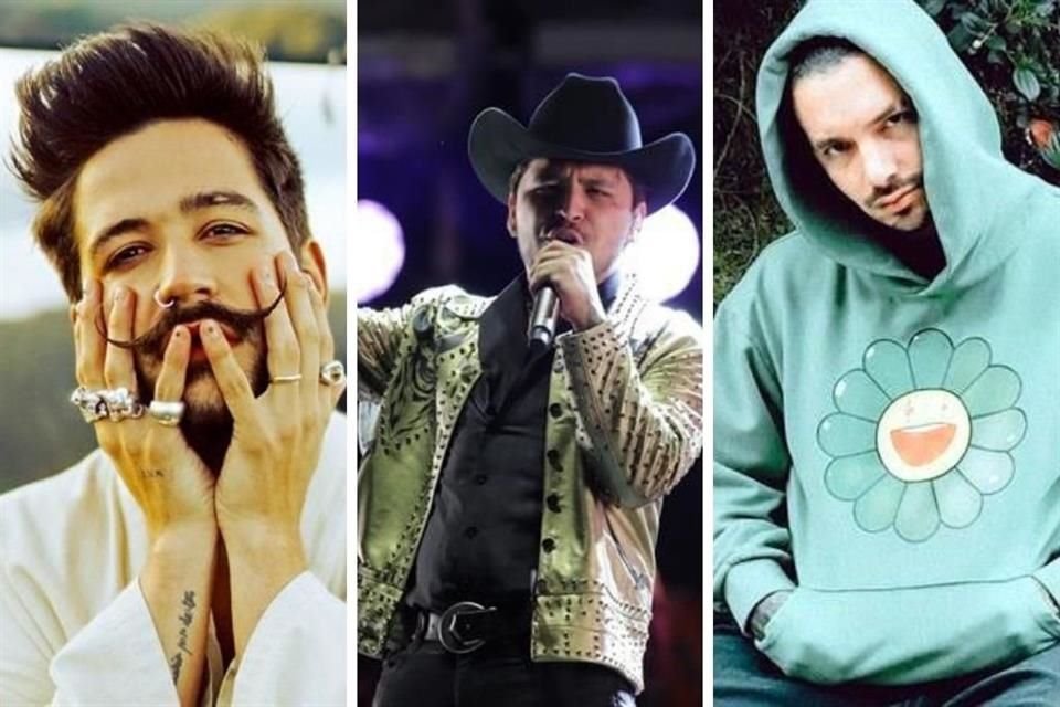 Camilo, Christian Nodal y J Balvin encabezan la lista de nominados a los Premios Lo Nuestro; siguen Bad Bunny y Karol G.