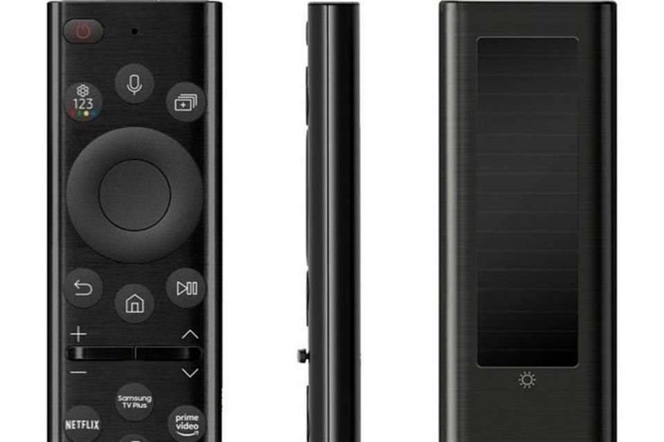 Incluido con todos los televisores Samsung QLED 4K y 8K, los consumidores pueden reducir su huella ecológica con el control remoto SolarCell 2022.