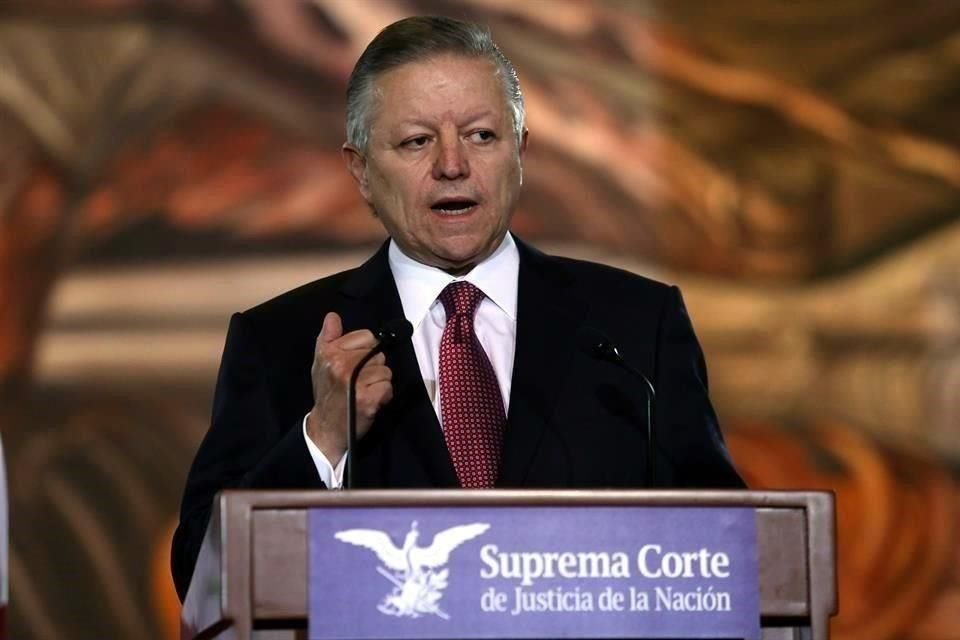 Arturo Zaldívar, presidente de la Suprema Corte de Justicia de la Nación.