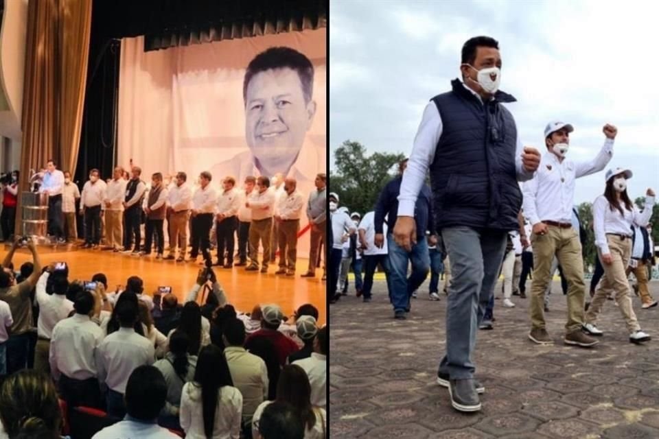 A dos días de las elecciones, candidatos a dirigir sindicato petrolero cerraron campaña; Aldana tuvo evento en Tabasco y César Pecero en Veracruz.