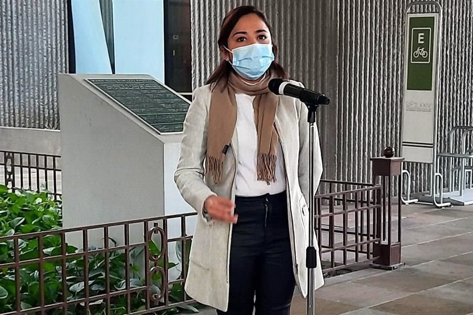 Iraís Reyes, Diputada local de Movimiento Ciudadano.