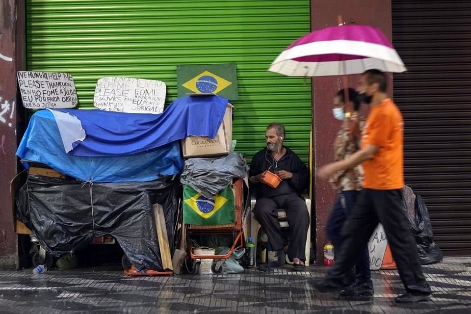 El FMI estima que el crecimiento de Brasil en 2022 será de los más débiles entre las grandes economía del mundo.