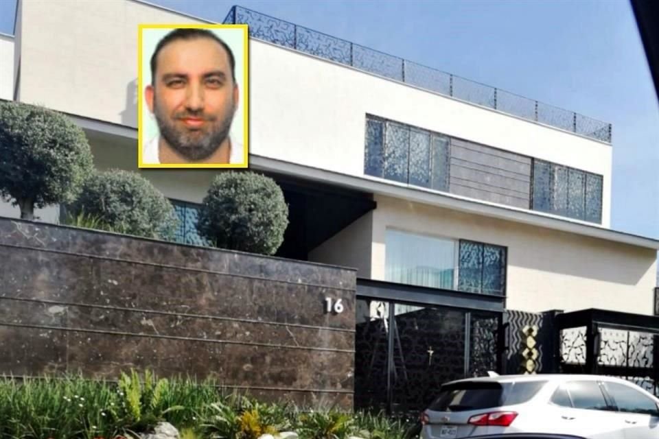 Entre los inmuebles comprados por Sergio Carmona y su esposa está una residencia de 17.5 millones en la Colonia Privada Sierra Madre, en San Pedro.